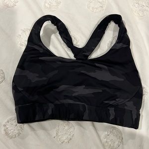 Camo sports bra